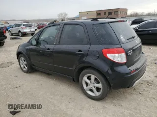 2007 Suzuki SX4 with VIN JS2YB413075100843, listed as a Copart auction lot 48932125 with 209,663 mi miles and Salvage Title. Bid and sale history available at carsss.com. Image 2.