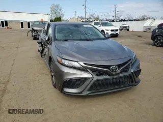 2021 Toyota Camry SE Nightshade with VIN 4T1G11AK6MU578258, listed as a Copart auction lot 54373375 with 78,312 mi miles and Salvage Title. Bid and sale history available at carsss.com. Image 13.