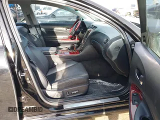 2007 Lexus GS 350 with VIN JTHBE96S370019111, listed as a IAAI auction lot 41859117 with 185,014 mi miles. Bid and sale history available at carsss.com. Image 5.