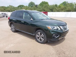 2018 Nissan Pathfinder SL with VIN 5N1DR2MMXJC641362, listed as a IAAI auction lot 42466761 with 105,486 mi miles and . Bid and sale history available at DreamBid. Image 1.