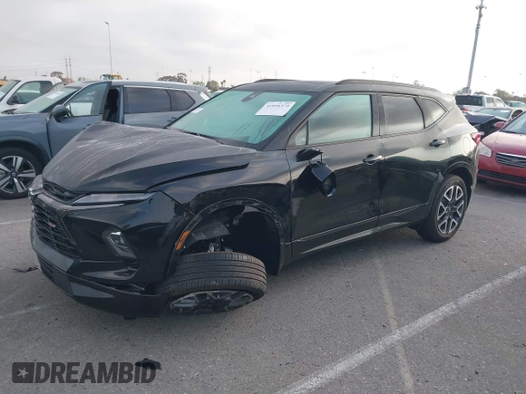 2024 Chevrolet Blazer RS z VIN 3GNKBERS1RS251448, wystawiony jako IAAI lot #41916373 z przebiegiem 4 325 mil mil oraz . Historia ofert i sprzedaży dostępna na DreamBid. Obrazek 18.
