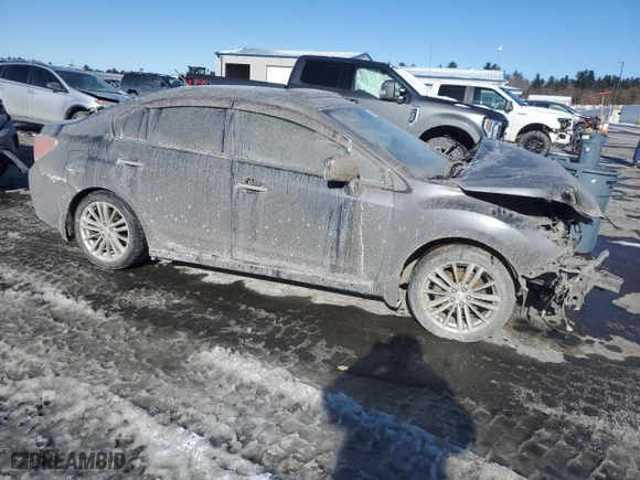 2012 Subaru Impreza Sedan 2.0i Limited with VIN JF1GJAK6XCH014650, listed as a Copart auction lot 43060195 with 0 mi miles and Salvage Title. Bid and sale history available at carsss.com. Image 4.