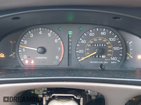 1996 Toyota Camry LE z VIN 4T1EF12K9TU116427, wystawiony jako IAAI lot #38696498 z przebiegiem 242 599 mil mil oraz . Historia ofert i sprzedaży dostępna na DreamBid. Obrazek 7.