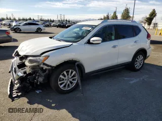 2017 Nissan Rogue SV с VIN KNMAT2MT5HP514280, выставлен на аукционе Copart как лот 47095455 с пробегом 144 396 миль миль и Списание • Salvage title. История ставок и продаж доступна на DreamBid. Изображение 1.