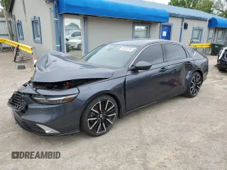 2023 Honda Accord Touring with VIN 1HGCY2F84PA048766, listed as a Copart auction lot 54148775 with 41,701 mi miles and Salvage title. Bid and sale history available at DreamBid. Image 1.
