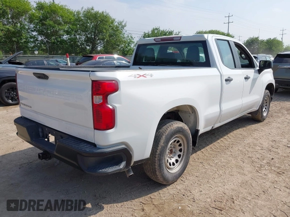2020 Chevrolet Silverado 1500 Work Truck with VIN 1GCRYAEF9LZ177262, listed as a IAAI auction lot 41895915 with 65,436 mi miles and . Bid and sale history available at DreamBid. Image 4.