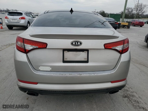 2012 Kia Optima SX with VIN 5XXGR4A67CG049925, listed as a Copart auction lot 51065675 with 269,691 mi miles and Clean Title. Bid and sale history available at carsss.com. Image 6.