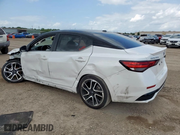 2024 Nissan Sentra SR with VIN 3N1AB8DVXRY372888, listed as a Copart auction lot 59983715 with 17,767 mi miles and Salvage title. Bid and sale history available at DreamBid. Image 2.