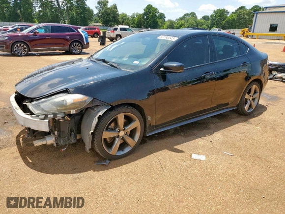 2014 Dodge Dart GT with VIN 1C3CDFEB0ED867143, listed as a Copart auction lot 63783045 with 118,103 mi miles and Salvage title. Bid and sale history available at DreamBid. Image 1.
