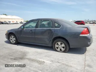 2011 Chevrolet Impala LT Fleet with VIN 2G1WG5EK7B1242247, listed as a Copart auction lot 50141045 with 197,783 mi miles and Salvage title. Bid and sale history available at DreamBid. Image 2.