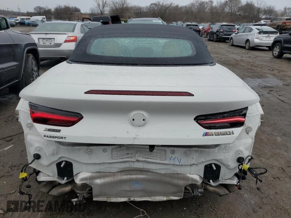 2019 BMW 8 Series M850i xDrive with VIN WBAFY4C58KBX39218, listed as a Copart auction lot 44807204 with 37,009 mi miles. Bid and sale history available at carsss.com. Image 6.