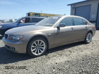 2008 BMW 7 Series 750Li with VIN WBAHN83548DT79127, listed as a Copart auction lot 53296435 with 116,915 mi miles and Clean Title. Bid and sale history available at carsss.com. Image 1.