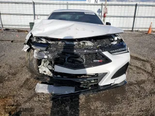 2022 Acura TLX Type S w/Performance Tire with VIN 19UUB7F90NA002456, listed as a Copart auction lot 86862474 with 14,457 mi miles and Salvage Title. Bid and sale history available at carsss.com. Image 5.
