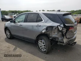 2023 Chevrolet Equinox LT with VIN 3GNAXKEG4PL254476, listed as a Copart auction lot 59874205 with 45,399 mi miles and Non repairable. Bid and sale history available at DreamBid. Image 2.