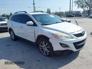 2012 Mazda CX-9 Grand Touring with VIN JM3TB3DA7C0356744, listed as a IAAI auction lot 41494471 with 164,409 mi miles. Bid and sale history available at carsss.com. Image 1.