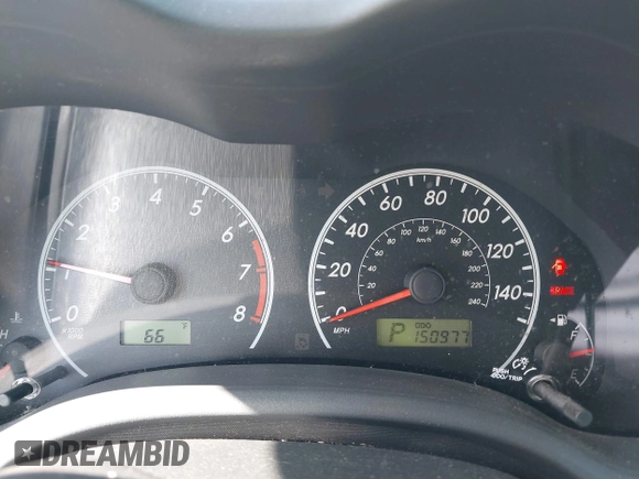 2013 Toyota Corolla L with VIN 5YFBU4EE2DP209907, listed as a IAAI auction lot 42054879 with 150,977 mi miles and . Bid and sale history available at DreamBid. Image 7.
