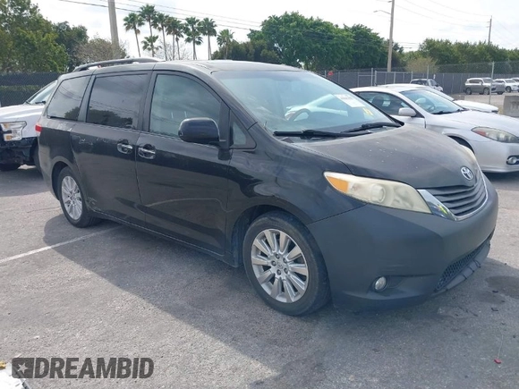 2011 Toyota Sienna XLE AAS with VIN 5TDYK3DC2BS150565, listed as a IAAI auction lot 41845965 with 279,253 mi miles and . Bid and sale history available at DreamBid. Image 1.