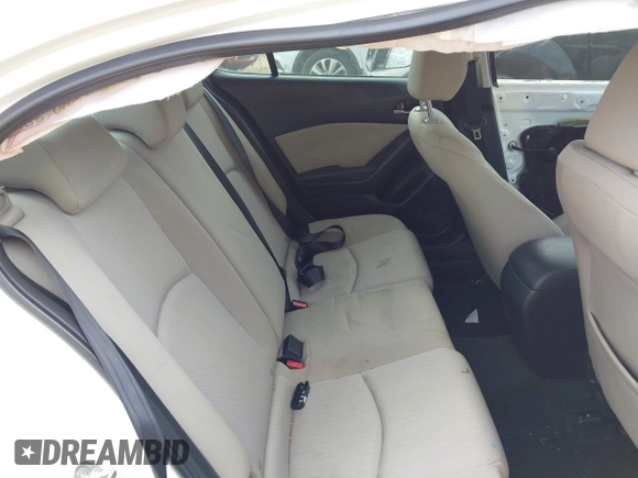 2015 Mazda 3 i Sport with VIN 3MZBM1U75FM234051, listed as a IAAI auction lot 41674687 with 101,470 mi miles and . Bid and sale history available at carsss.com. Image 8.
