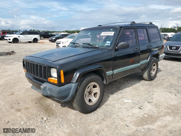 2000 Jeep Cherokee Police with VIN 1J4FT48S3YL139915, listed as a Copart auction lot 69840924 with NaN miles and Salvage Title. Bid and sale history available at carsss.com. Image 1.