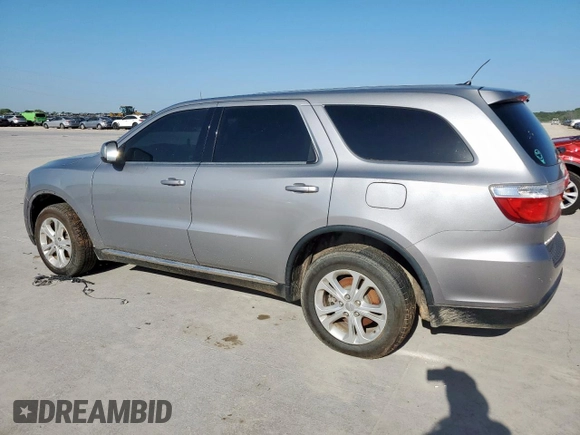 2013 Dodge Durango SXT z VIN 1C4RDHAGXDC697865, wystawiony jako Copart lot #52635305 z przebiegiem 206 980 mil mil oraz Czysty tytuł • Clean title. Historia ofert i sprzedaży dostępna na DreamBid. Obrazek 2.