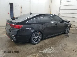 2021 Kia Forte GT-Line with VIN 3KPF34AD1ME296881, listed as a Copart auction lot 58149105 with 94,002 mi miles and Clean title. Bid and sale history available at DreamBid. Image 3.