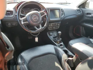 2019 Jeep Compass Trailhawk with VIN 3C4NJDDBXKT671249, listed as a Copart auction lot 58927225 with Not provided miles and Salvage title. Bid and sale history available at DreamBid. Image 8.