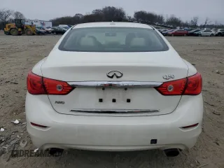 2016 Infiniti Q50 3.0t Premium with VIN JN1EV7AR5GM344216, listed as a Copart auction lot 49312195 with 141,899 mi miles and Salvage Title. Bid and sale history available at carsss.com. Image 6.