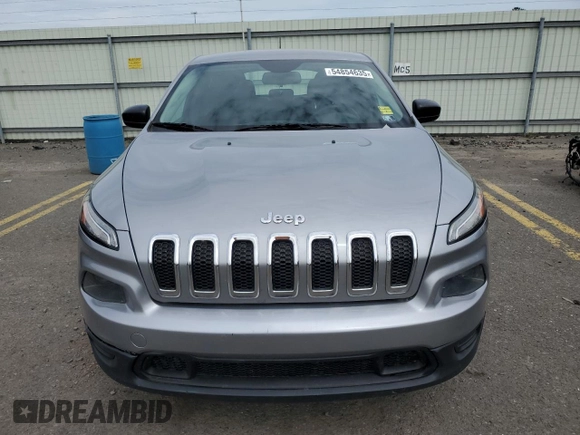 2014 Jeep Cherokee Sport with VIN 1C4PJMAB5EW209886, listed as a Copart auction lot 54854635 with 153,584 mi miles and Clean Title. Bid and sale history available at carsss.com. Image 5.