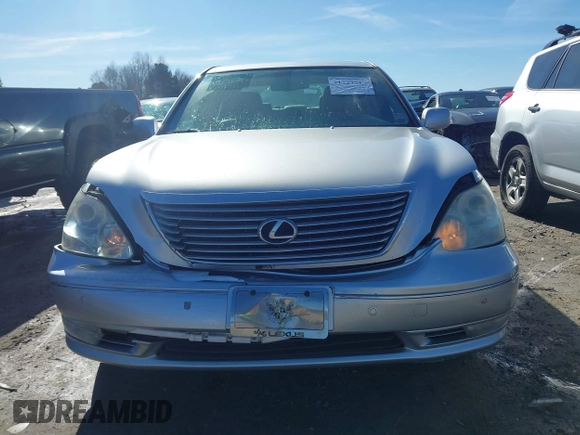 2005 Lexus LS 430 z VIN JTHBN36F555019840, wystawiony jako IAAI lot #41427719 z przebiegiem 131 267 mil mil oraz . Historia ofert i sprzedaży dostępna na DreamBid. Obrazek 12.