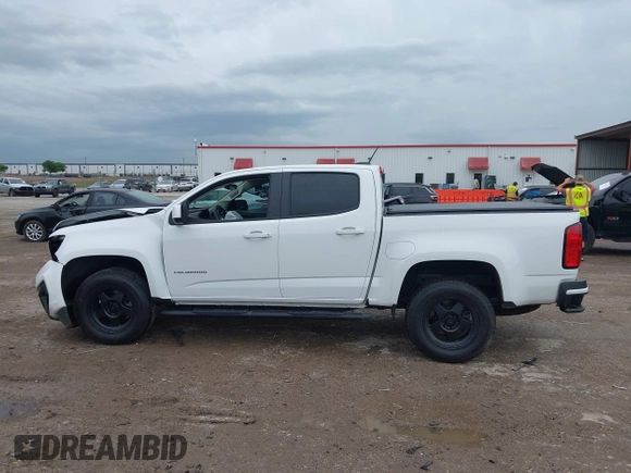 2022 Chevrolet Colorado 2WD Work Truck with VIN 1GCGSBEN1N1124031, listed as a IAAI auction lot 42102758 with 77,508 mi miles and . Bid and sale history available at DreamBid. Image 15.