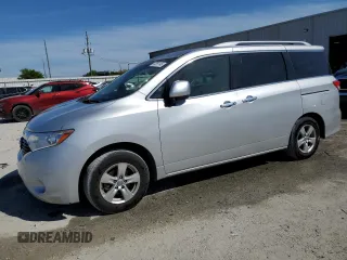 2017 Nissan Quest SV with VIN JN8AE2KP2H9170111, listed as a Copart auction lot 50261145 with 192,786 mi miles and Salvage Title. Bid and sale history available at carsss.com. Image 1.