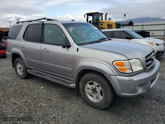 2003 Toyota Sequoia SR5 with VIN 5TDBT44A83S155424, listed as a Copart auction lot 42035235 with 278,674 mi miles and Salvage Title. Bid and sale history available at carsss.com. Image 4.