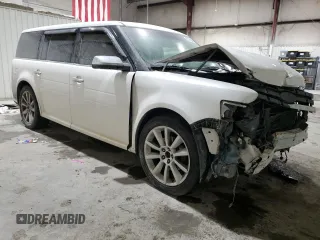 2011 Ford Flex Limited w/Ecoboost with VIN 2FMHK6DT9BBD10861, listed as a Copart auction lot 46278295 with 277,170 mi miles and Salvage Title. Bid and sale history available at carsss.com. Image 4.