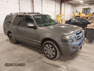 2012 Ford Expedition Limited with VIN 1FMJU2A58CEF01512, listed as a IAAI auction lot 41866654 with 182,813 mi miles and . Bid and sale history available at DreamBid. Image 1.