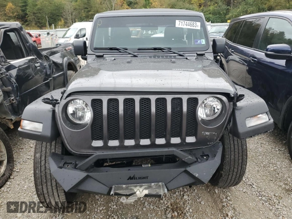 2022 Jeep Wrangler Sport with VIN 1C4HJXAG1NW227710, listed as a Copart auction lot 71744683 with 17,740 mi miles and . Bid and sale history available at DreamBid. Image 5.