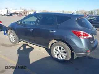 2011 Nissan Murano LE with VIN JN8AZ1MW7BW180502, listed as a IAAI auction lot 42012620 with 169,794 mi miles. Bid and sale history available at carsss.com. Image 3.