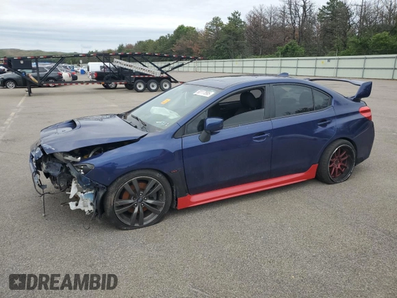2017 Subaru WRX Premium with VIN JF1VA1E63H9832189, listed as a Copart auction lot 60117895 with 120,017 mi miles and Salvage title. Bid and sale history available at DreamBid. Image 1.