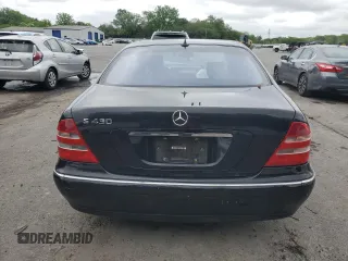2002 Mercedes-Benz S 430 z VIN WDBNG70J82A298876, wystawiony jako Copart lot #58542775 z przebiegiem 179 689 mil mil oraz Szkoda całkowita • Salvage title. Historia ofert i sprzedaży dostępna na DreamBid. Obrazek 6.