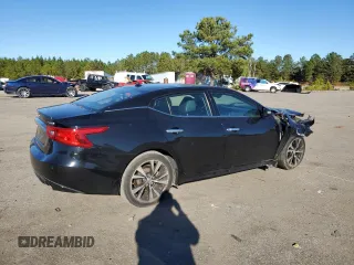2018 Nissan Maxima SR with VIN 1N4AA6AP0JC403160, listed as a Copart auction lot 82152374 with 85,409 mi miles and Salvage Title. Bid and sale history available at carsss.com. Image 3.