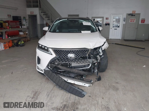 2021 Lexus RX with VIN 2T2JZMDA0MC295323, listed as a IAAI auction lot 42006747 with 45,160 mi miles. Bid and sale history available at carsss.com. Image 12.