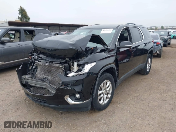 2018 Chevrolet Traverse LT Cloth z VIN 1GNERGKW4JJ127889, wystawiony jako IAAI lot #42368681 z przebiegiem 65 438 mil mil oraz . Historia ofert i sprzedaży dostępna na DreamBid. Obrazek 17.