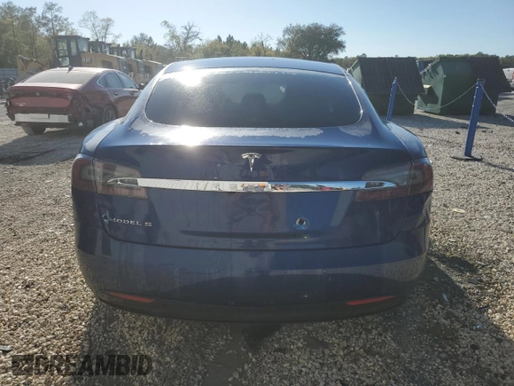 2016 Tesla Model S 70 with VIN 5YJSA1E11GF142964, listed as a Copart auction lot 48319945 with 99,999 mi miles and Clean title. Bid and sale history available at DreamBid. Image 6.