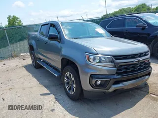 2022 Chevrolet Colorado 2WD Z71 z VIN 1GCGSDEN0N1115008, wystawiony jako IAAI lot #42743455 z przebiegiem 26 849 mil mil oraz . Historia ofert i sprzedaży dostępna na DreamBid. Obrazek 1.