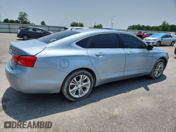 2014 Chevrolet Impala LT with VIN 1G1115SL6EU128547, listed as a Copart auction lot 59010115 with 149,559 mi miles and Salvage title. Bid and sale history available at DreamBid. Image 3.