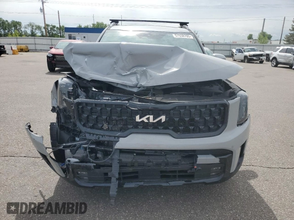 2024 Kia Telluride SX Prestige X-Pro with VIN 5XYP5DGC7RG518167, listed as a Copart auction lot 57938705 with 15,234 mi miles and Salvage title. Bid and sale history available at DreamBid. Image 5.