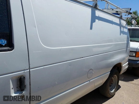 2006 Ford Econoline Cargo with VIN 1FTNE24L76HB39172, listed as a IAAI auction lot 42563189 with 158,898 mi miles and . Bid and sale history available at DreamBid. Image 9.