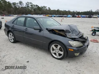 2004 Lexus IS 300/350 with VIN JTHBD192440087977, listed as a Copart auction lot 85547244 with 159,732 mi miles and Salvage Title. Bid and sale history available at carsss.com. Image 4.