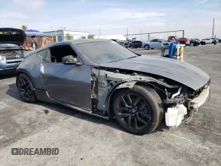 2017 Nissan 370Z Touring with VIN JN1AZ4EH2HM952005, listed as a Copart auction lot 75882754 with 0 mi miles and Salvage Title. Bid and sale history available at carsss.com. Image 4.