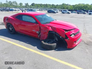2014 Chevrolet Camaro LT z VIN 2G1FB1E33E9142247, wystawiony jako IAAI lot #42048227 z przebiegiem 195 227 mil mil oraz . Historia ofert i sprzedaży dostępna na DreamBid. Obrazek 1.