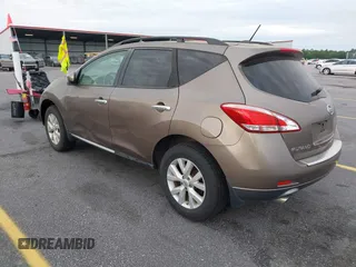 2011 Nissan Murano S with VIN JN8AZ1MW0BW164691, listed as a IAAI auction lot 42187432 with 188,551 mi miles and . Bid and sale history available at DreamBid. Image 3.